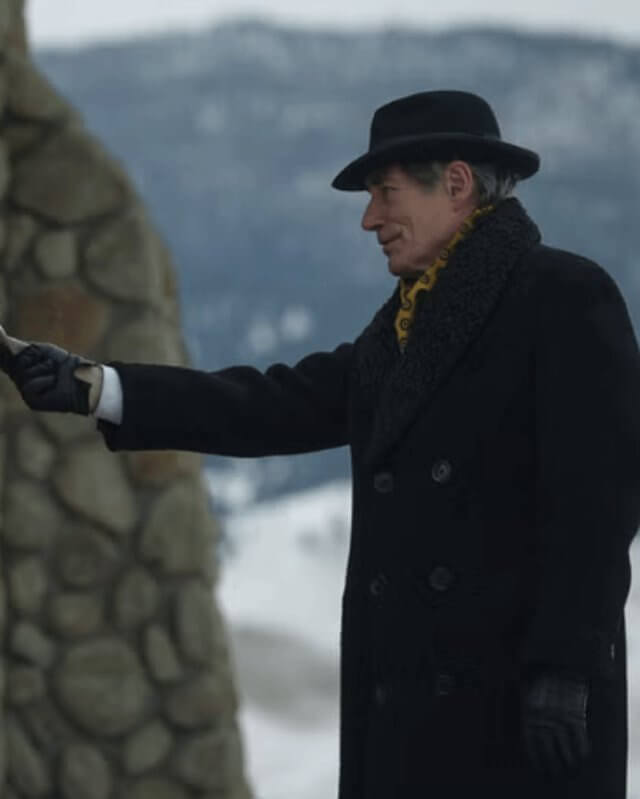 1923 Donald Whitfield Yellowstone Black Coat