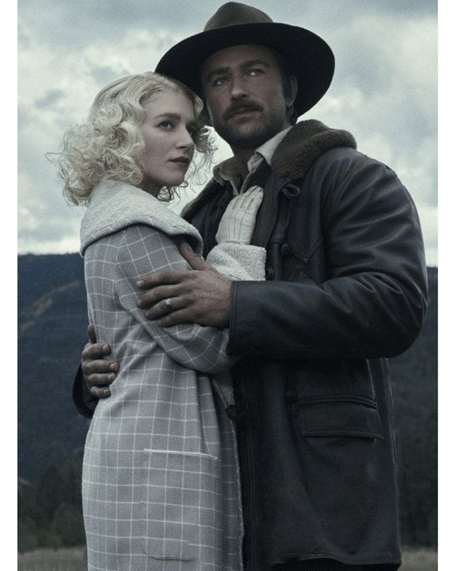 1923 Spencer Dutton Leather Coat