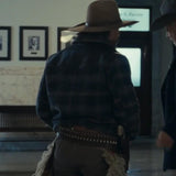 1923 Jack Dutton Yellowstone Checkered Jacket