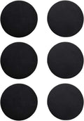 Full Grain Leather Coasters Set of 6, showing black coasters with leather holder