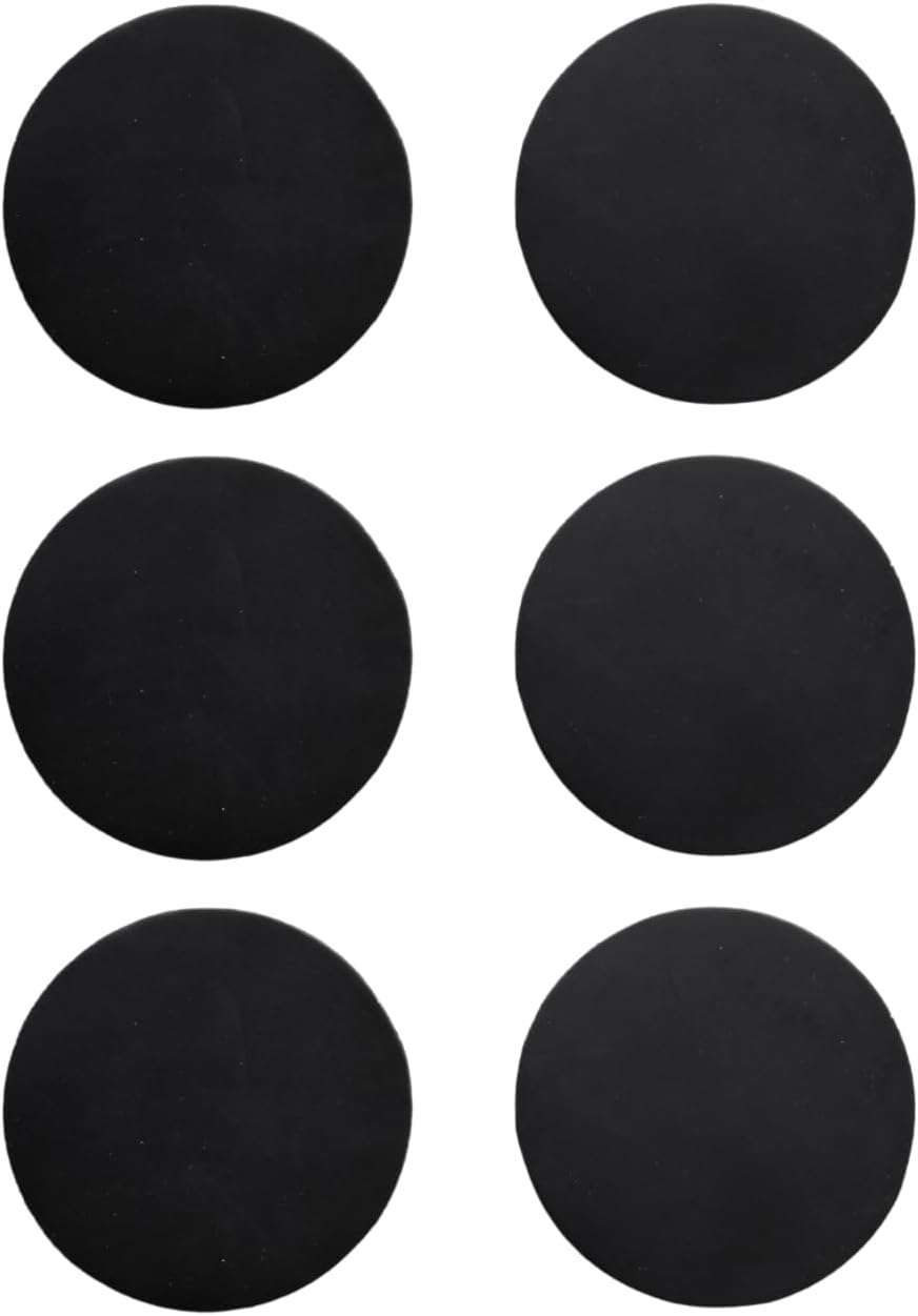 Full Grain Leather Coasters Set of 6, showing black coasters with leather holder
