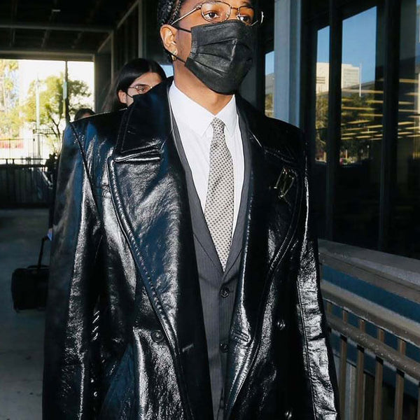 A$AP Rocky Leather Coat