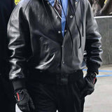 A$AP Rocky Hooded Leather Jacket