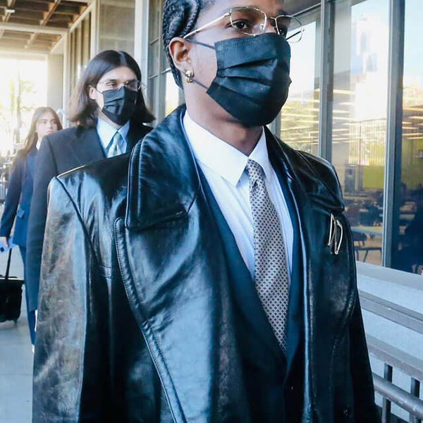 A$AP Rocky Leather Coat
