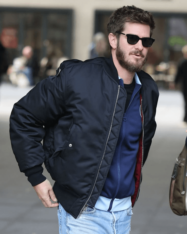 Andrew Garfield Bomber Jacket