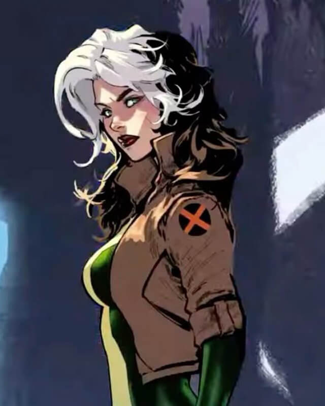 Uncanny X-Men Rogue Cosplay Leather Jacket