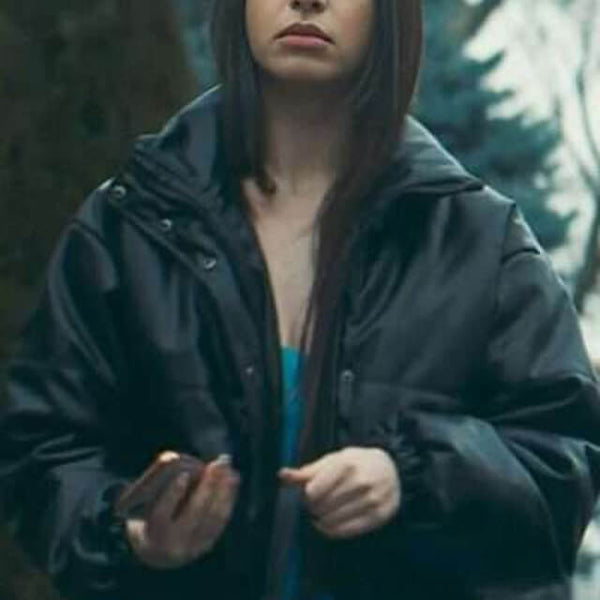 Anora Ani Black Leather Jacket