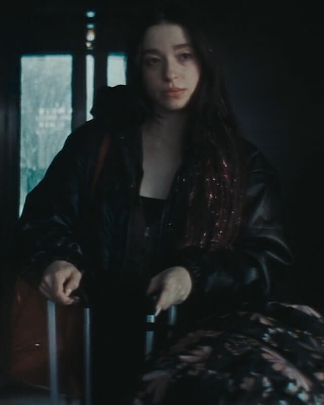 Anora Ani Black Leather Jacket