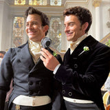 Anthony Bridgerton Black Wedding Tailcoat S02