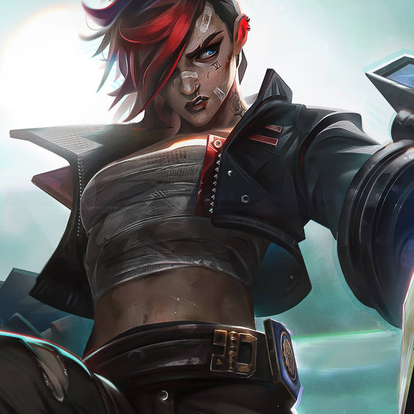 Arcane Vi Pit Fighter Cosplay Jacket S02