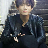 BTS Jungkook Bad Boy Leather Jacket