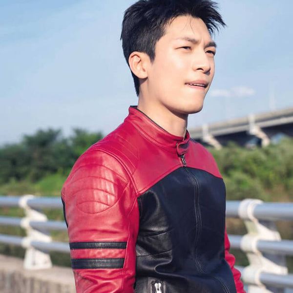 Wi Ha-joon Bad and Crazy Leather Jacket