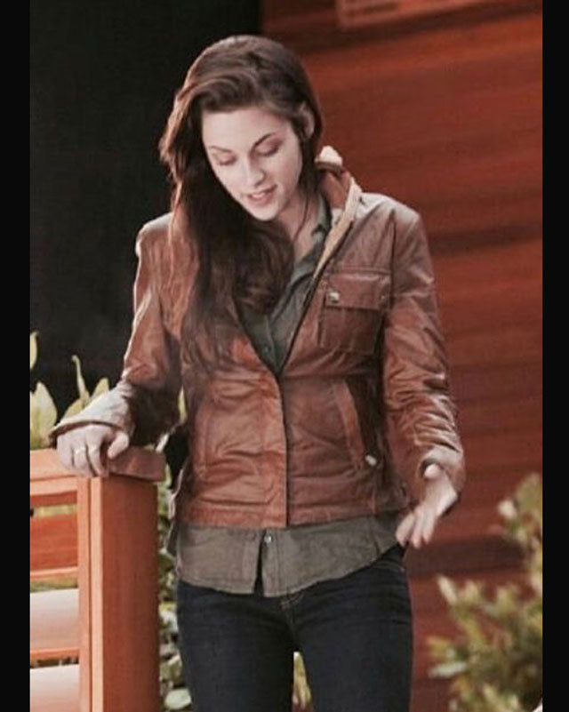 Twilight Breaking Dawn Bella Swan Leather Jacket