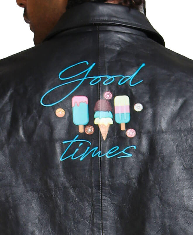 Good Times Black Bomber Jacket