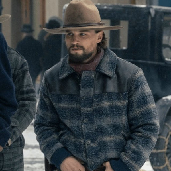 1923 Jack Dutton Yellowstone Checkered Jacket