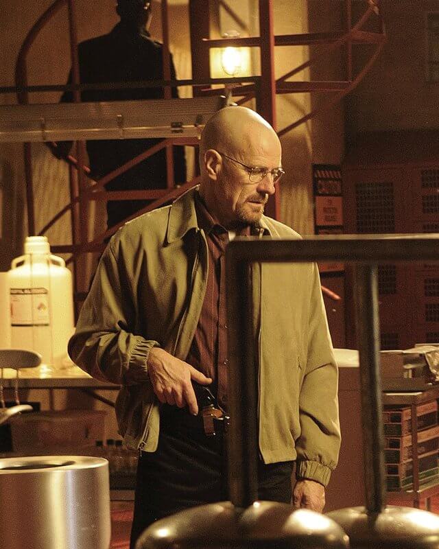 Walter White Breaking Bad Gray Jacket