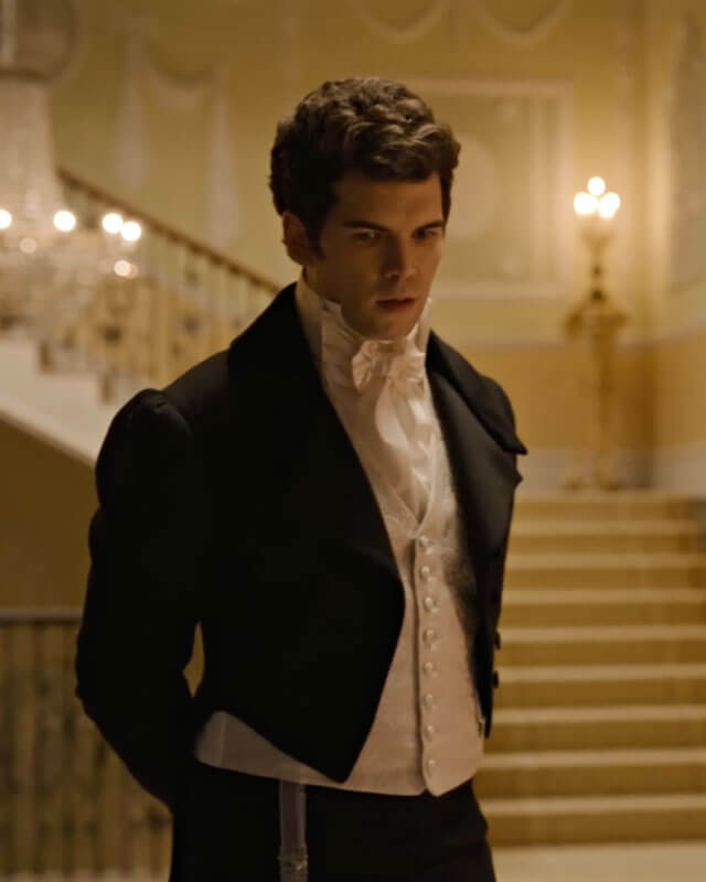 Colin Bridgerton Black Tailcoat S03