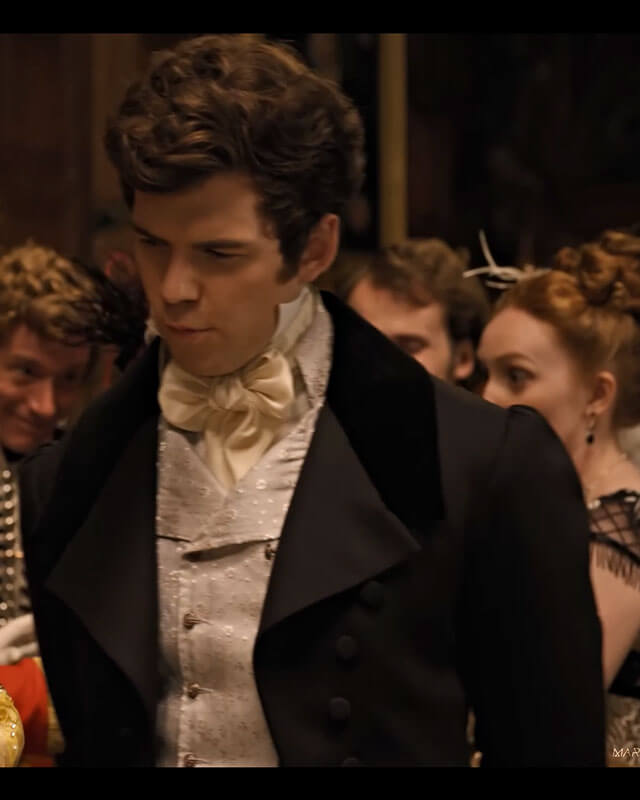 Colin Bridgerton Black Tailcoat S03