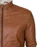 Men’s Brown Sheepskin Shearling Leather Jacket