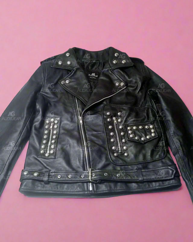 Bruno Mars Apt Biker Leather Jacket