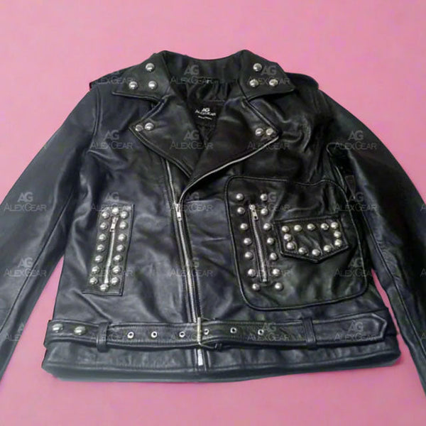 Bruno Mars Apt Biker Leather Jacket