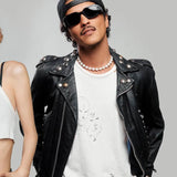 Bruno Mars Apt Biker Leather Jacket