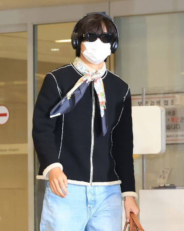 BTS V Kim Taehyung Suede Jacket