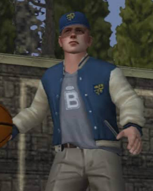 Bully Bullworth Academy Letterman Jacket