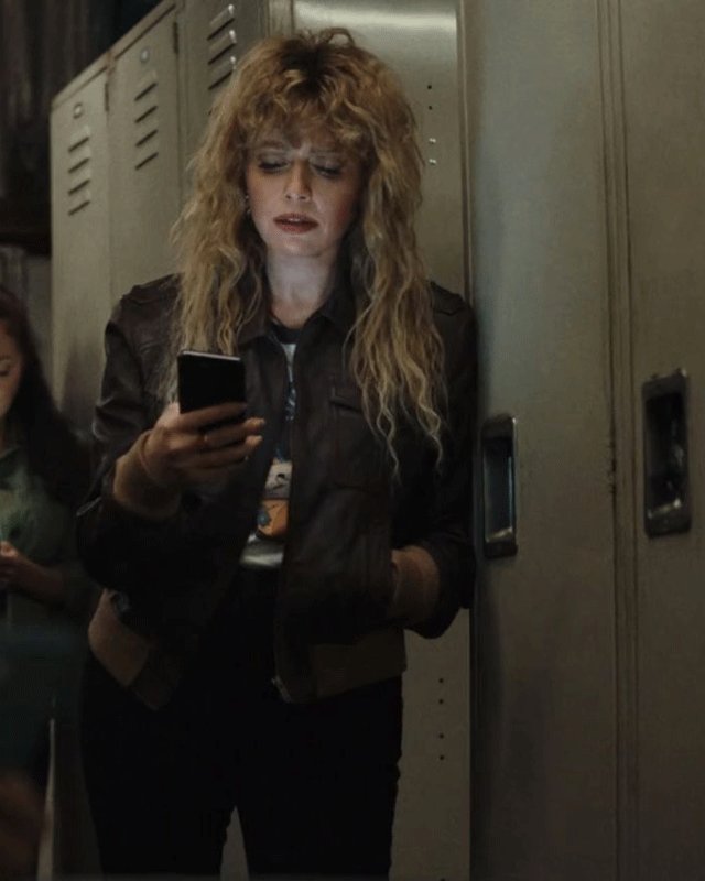 Poker Face Charlie Cale Brown Leather Jacket