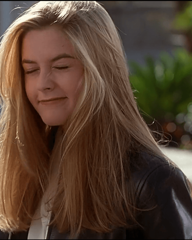 Clueless Cher Biker Leather Jacket