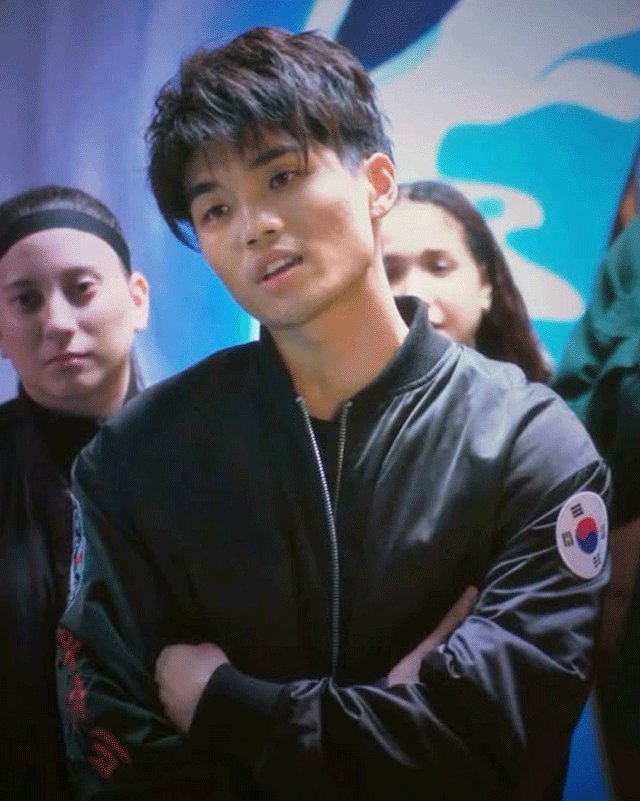 Cobra Kai Bomber Leather Jacket S06