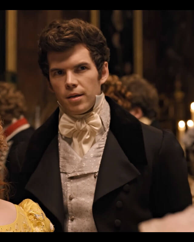 Colin Bridgerton Black Tailcoat S03
