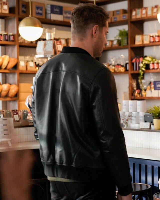 Tracker Colter Shaw Bomber Leather Jacket