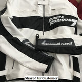 Men's Vin Diesel Fast and Furious 7 Biker Genuine Leather Jacket