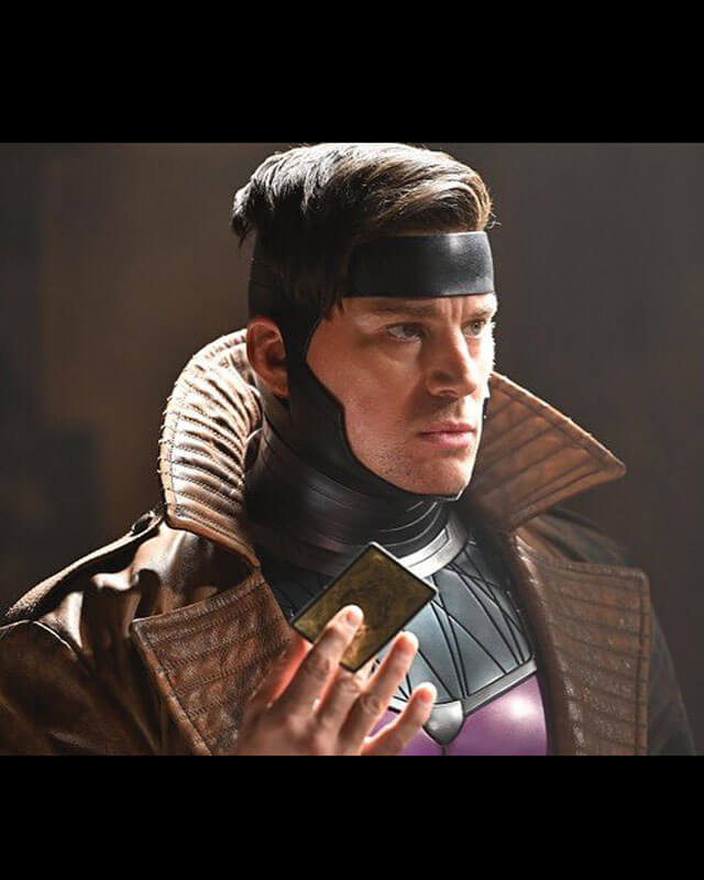 Gambit Brown Leather Coat