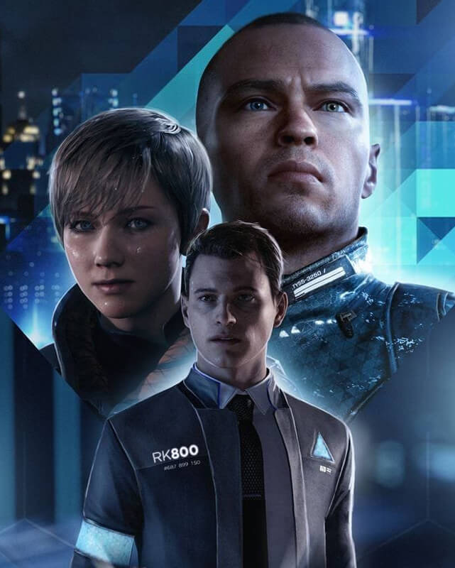 Detroit Become Human Leather Jacket