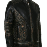 Skull Leather Jacket New Look Biker Jacket Mens