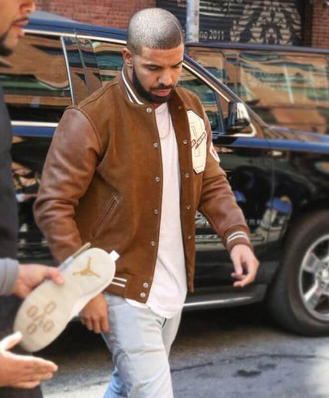 Drake Brown Varsity Jacket