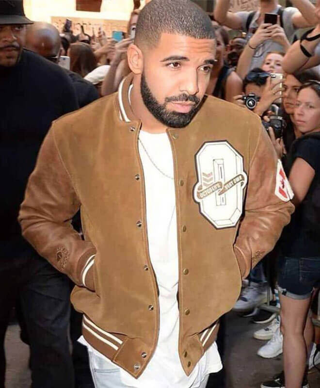 Drake Brown Varsity Jacket