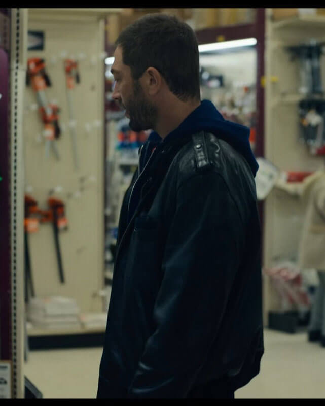 The Bear Richie Bomber Leather Jacket