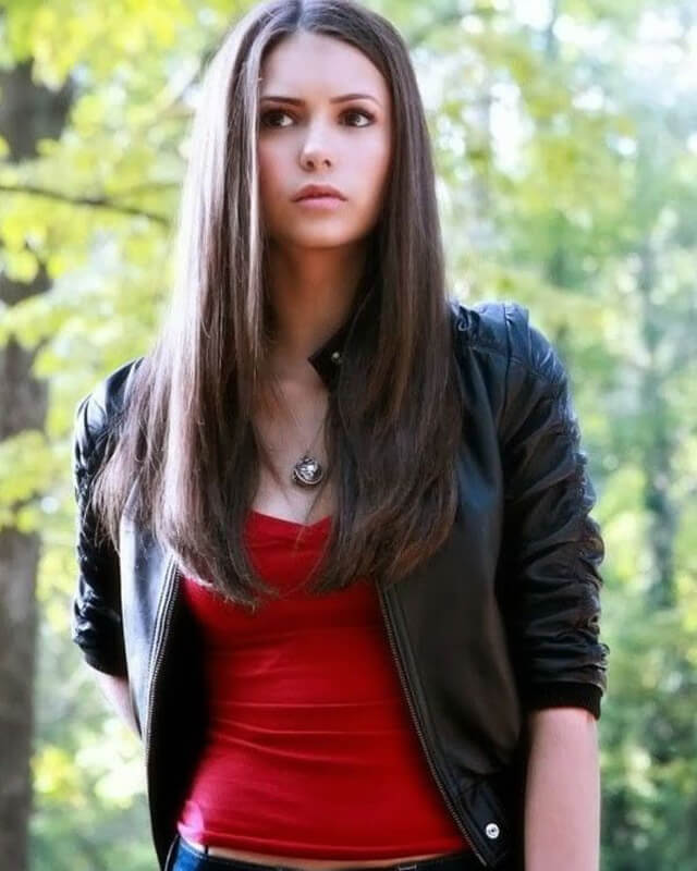 Elena Gilbert The Vampire Diaries Leather Jacket