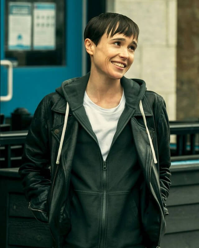 The Umbrella Academy Viktor Hargreeves Leather Jacket S03