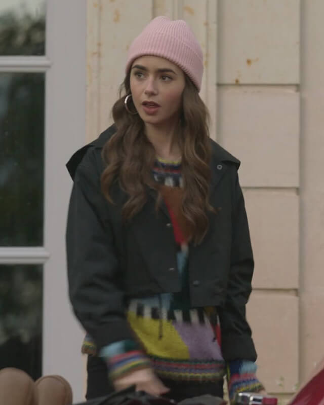 Emily In Paris Black Jacket