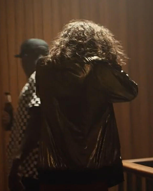 Euphoria Zendaya Bomber Leather Jacket