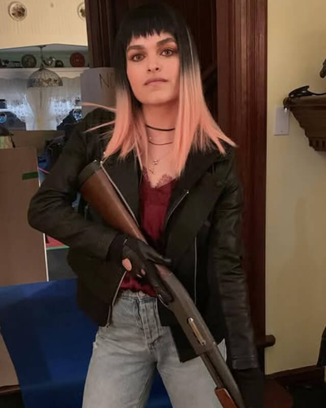 The Night Agent Ellen Biker Leather Jacket