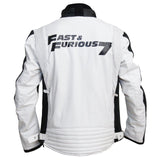 Men's Vin Diesel Fast and Furious 7 Biker Genuine Leather Jacket