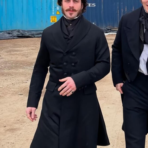Aaron Taylor Johnson Nosferatu Blue Coat