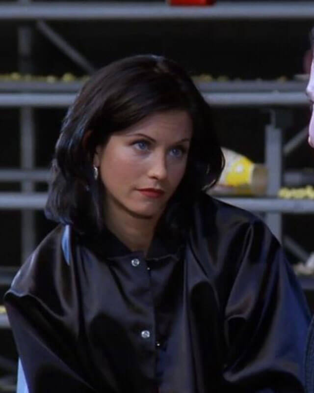 Friends S03 Monica Oversized Leather Jacket
