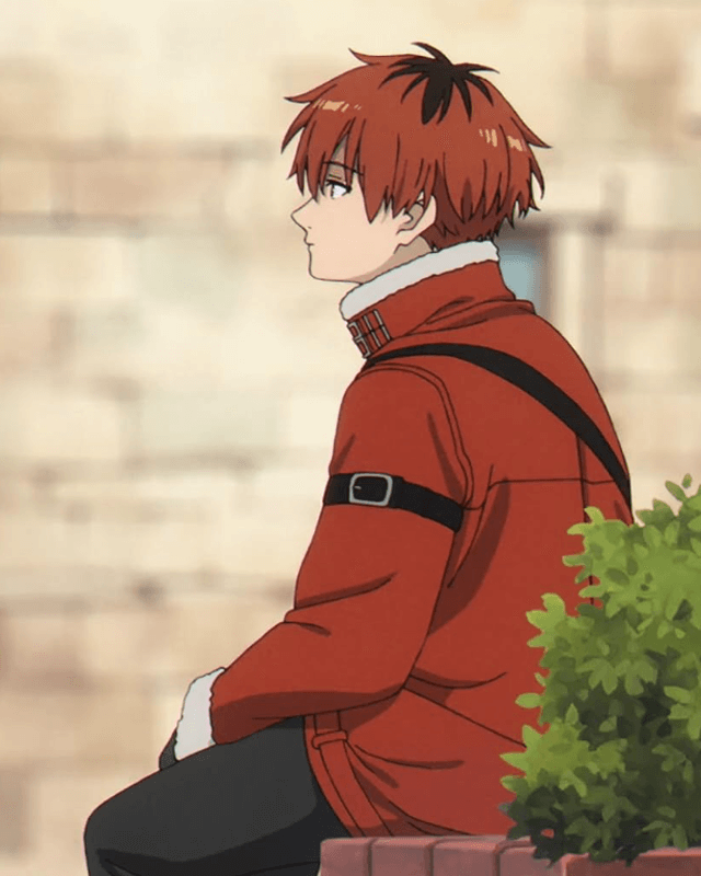 Frieren Beyond Journey's End Stark Red Jacket