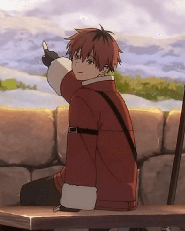 Frieren Beyond Journey's End Stark Red Jacket